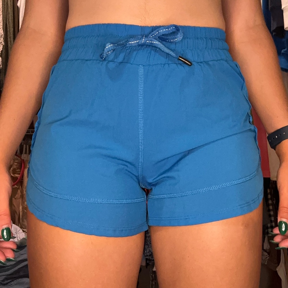 MPG blue athletic shorts